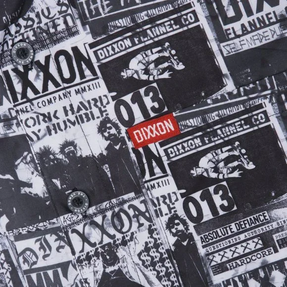 NWT Dixxon Flannel Venue Short Sleeve Concert Shirt (Various Sizes) - Picture 8 of 9